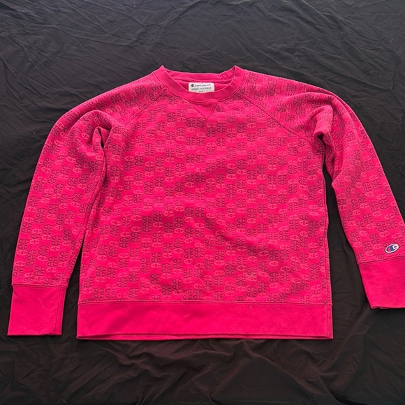 Champion pink crewneck women’s medium - Picture 1 of 15